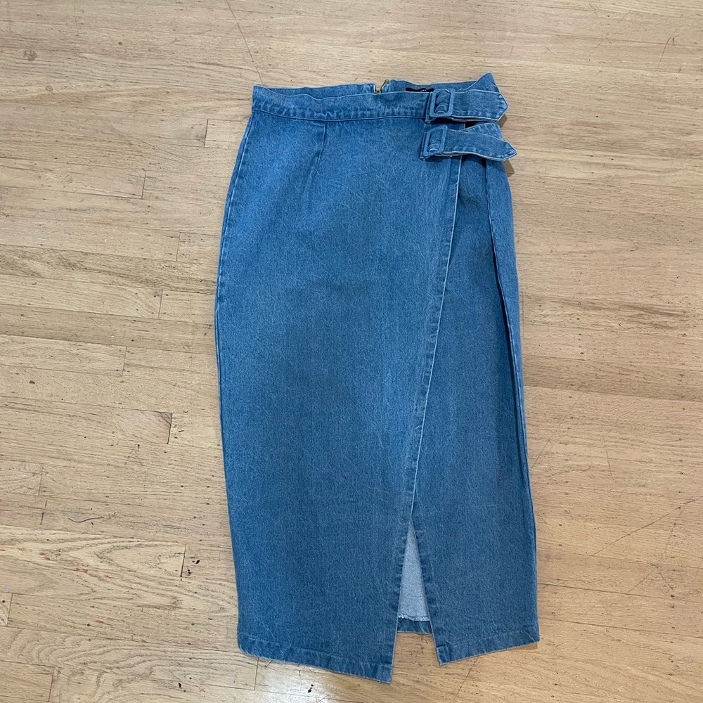 Jluxlabel midi Jean skirt XL